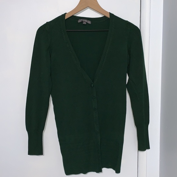Forest green cardigan - Picture 8 of 13